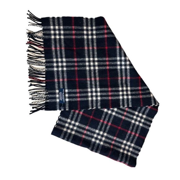 BURBERRY Nova Check Cashmere Scarf - Picture 4 of 10